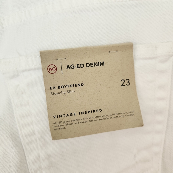 NWT Adriano Goldschmied AG-ED Ex-boyfriend Slouchy Slim Denim Jeans - Picture 8 of 11